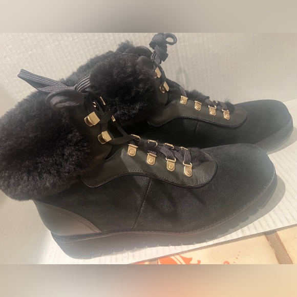 COLE HAAN ZEROGRAND Leather & Wool Hiking Boot Casual WearWomen’s Size 8 NEW - Picture 15 of 16